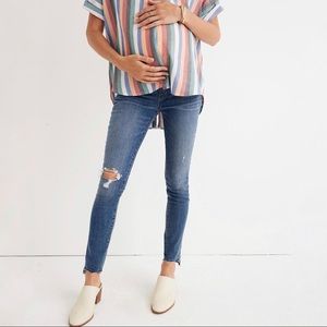 Madewell Side-Panel Skinny Jeans in Everton Wash